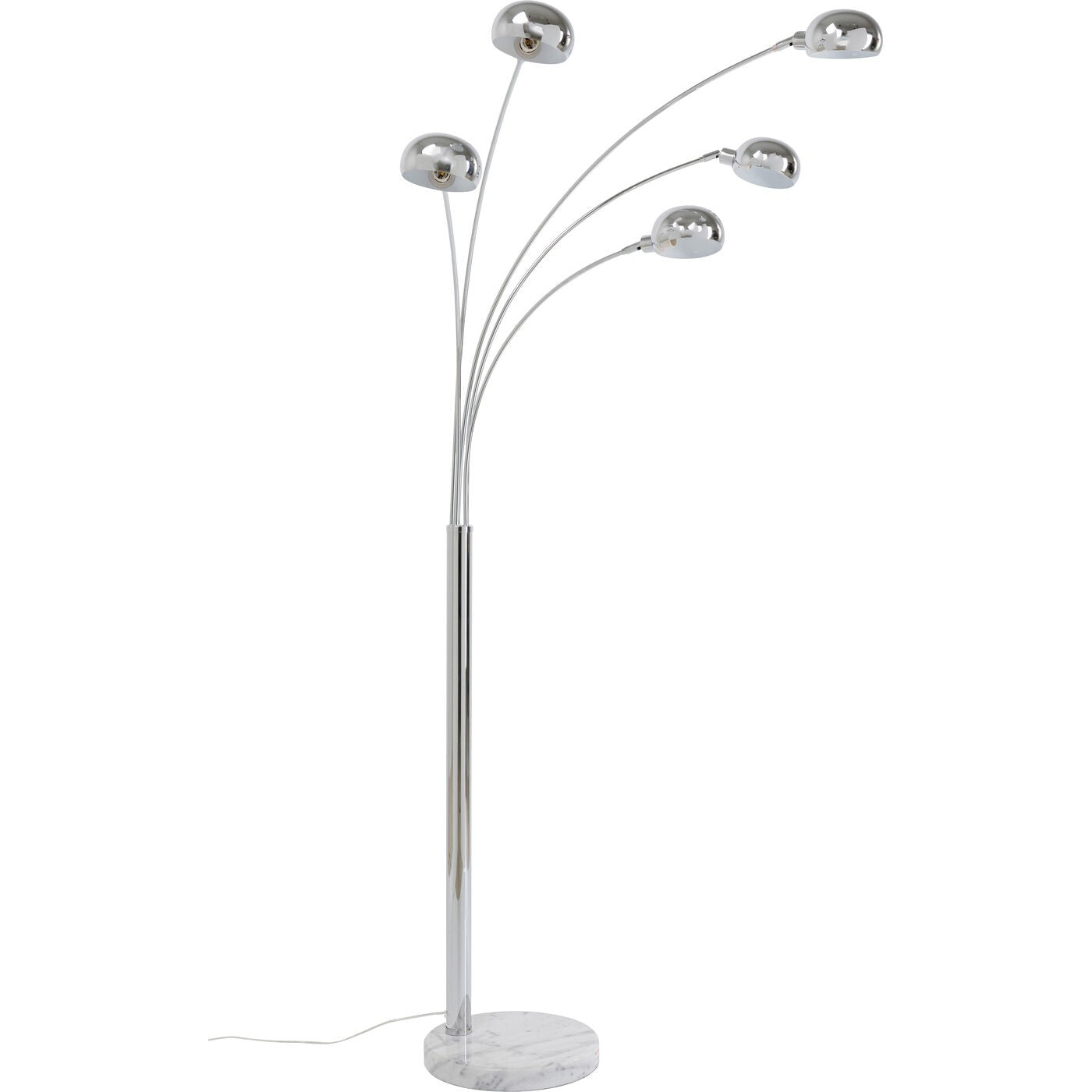 Kare Design Vloerlamp Five Fingers 201cm chroom