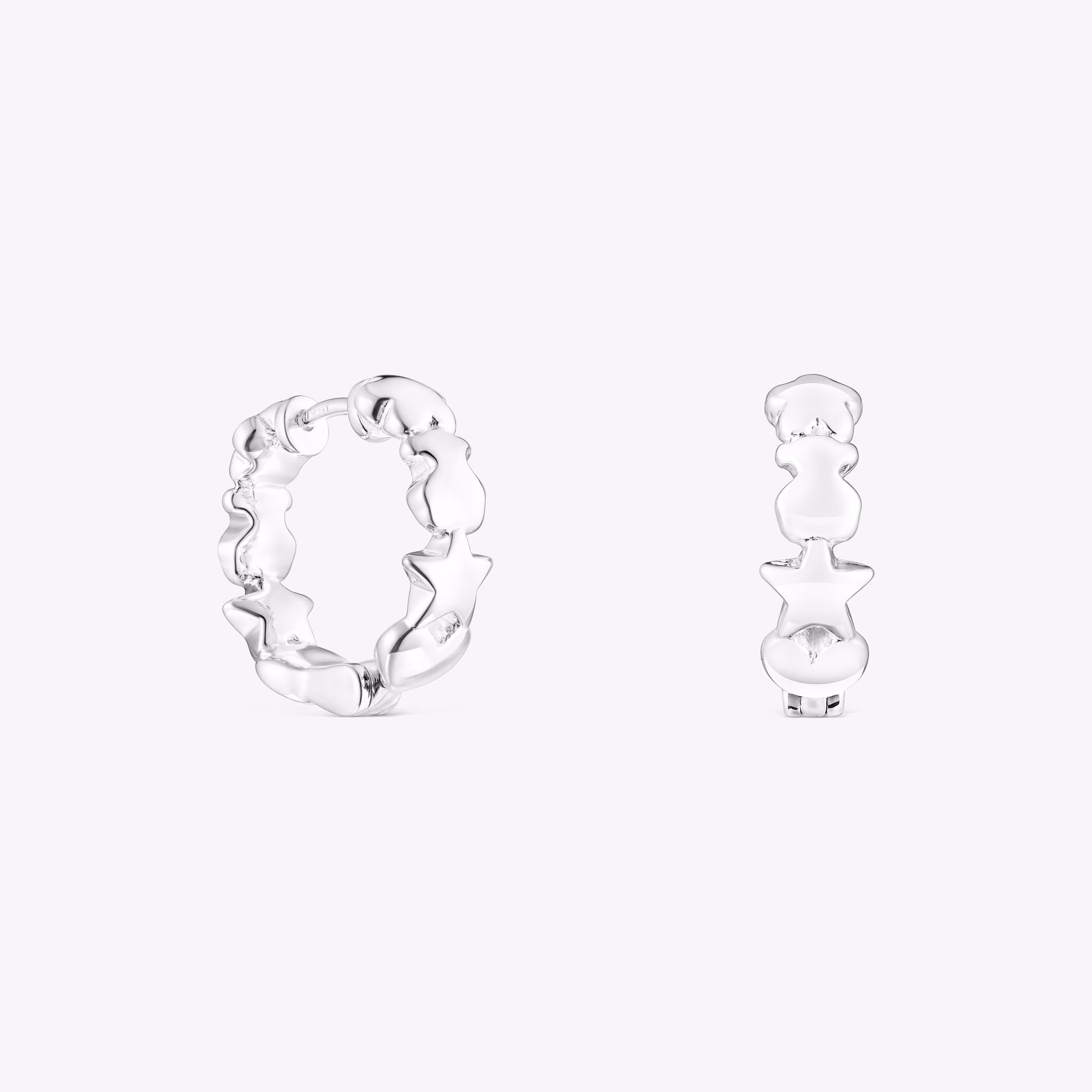 Pendientes de plata Mini Icons