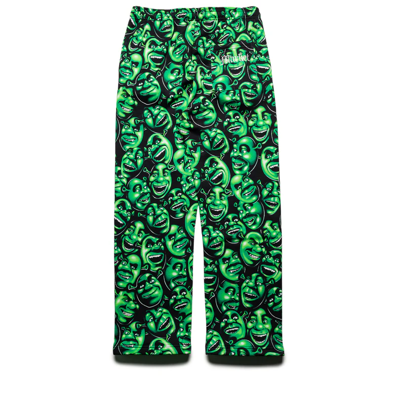 Market x Shrek AOP Sweatpants - Black/Green