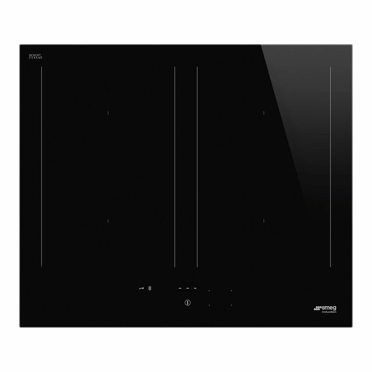 60cm Eclipse Induction Auto-Vent 2.0 Hob Black