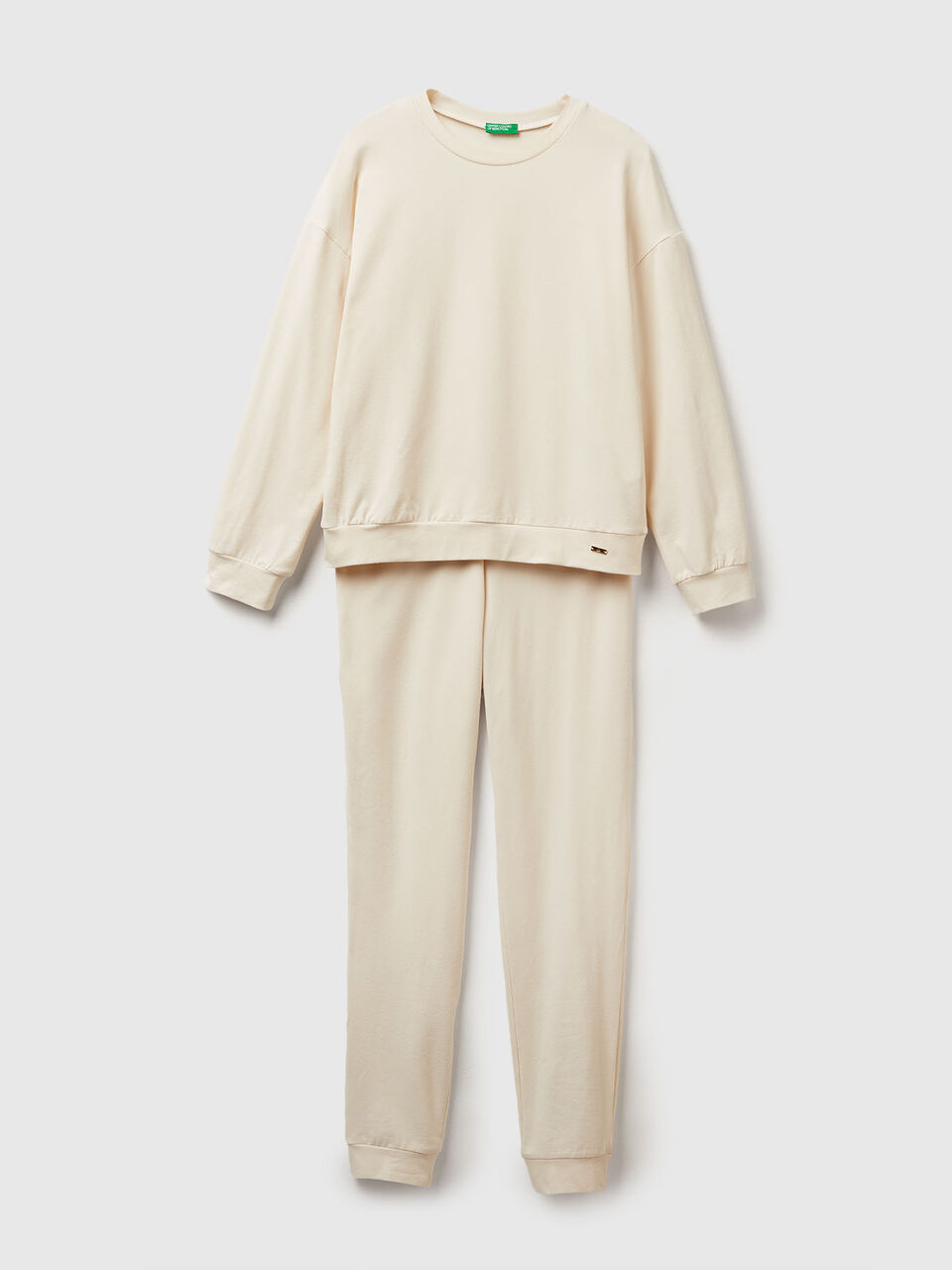 Warm pyjamas in cotton blend