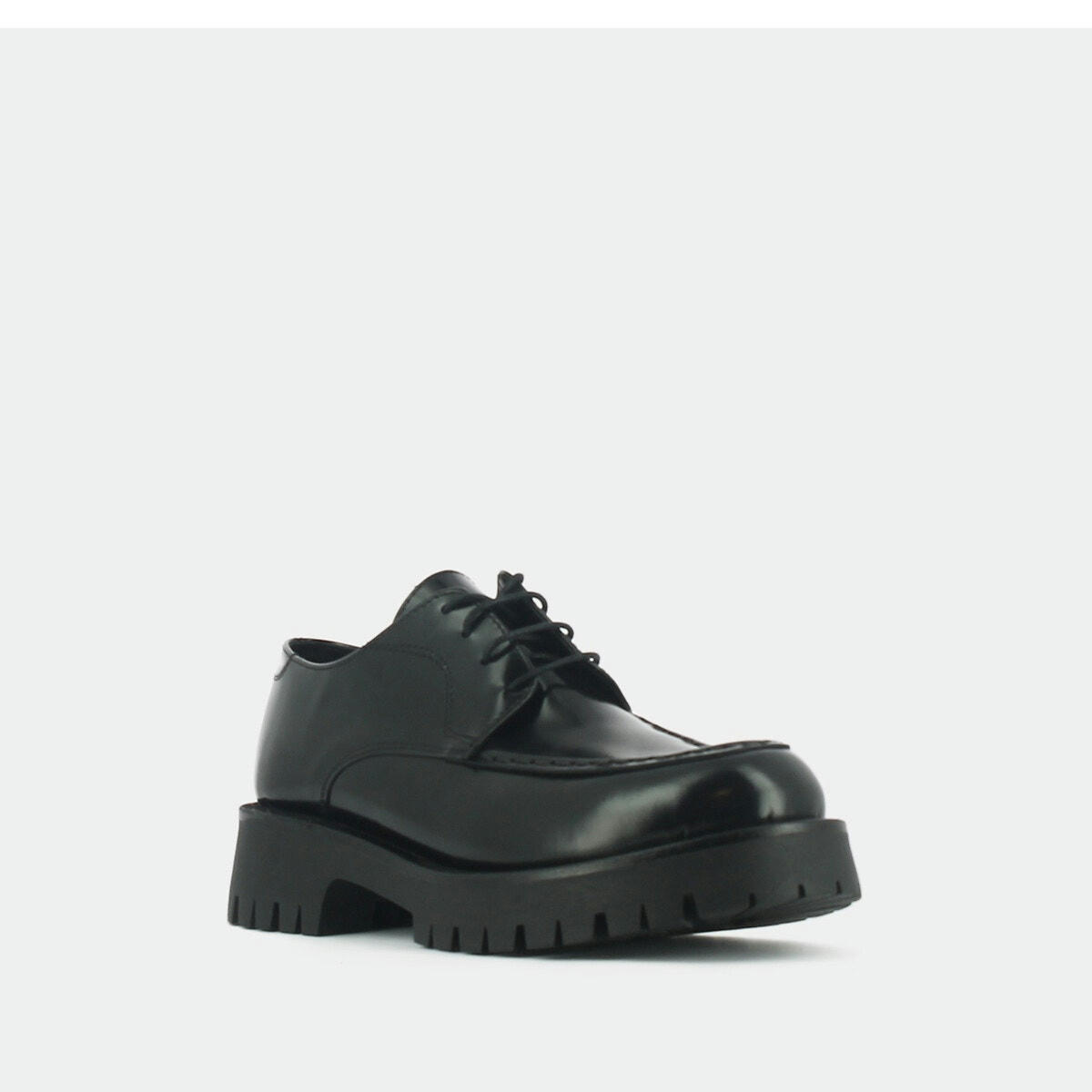Derbies en cuir glacé Rain