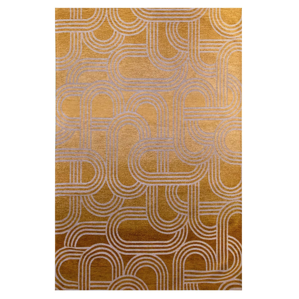 Lola&Moi vloerkleed Honey Cake - bruin - 140x200cm