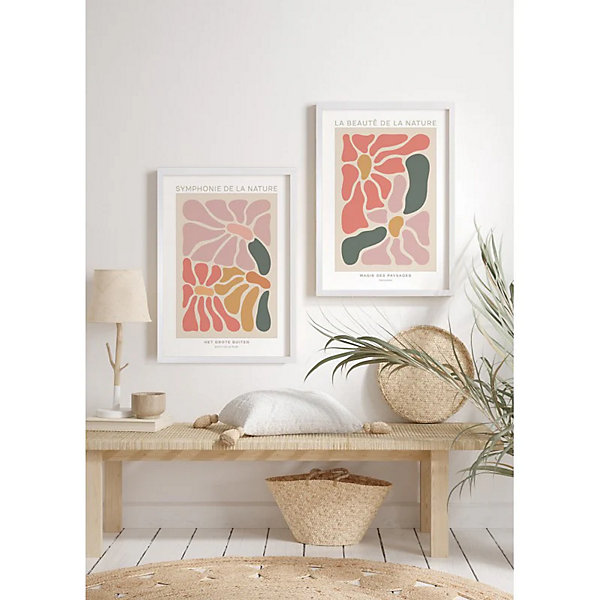 Affiche encadrée Symphonie de la Nature 50x70cm