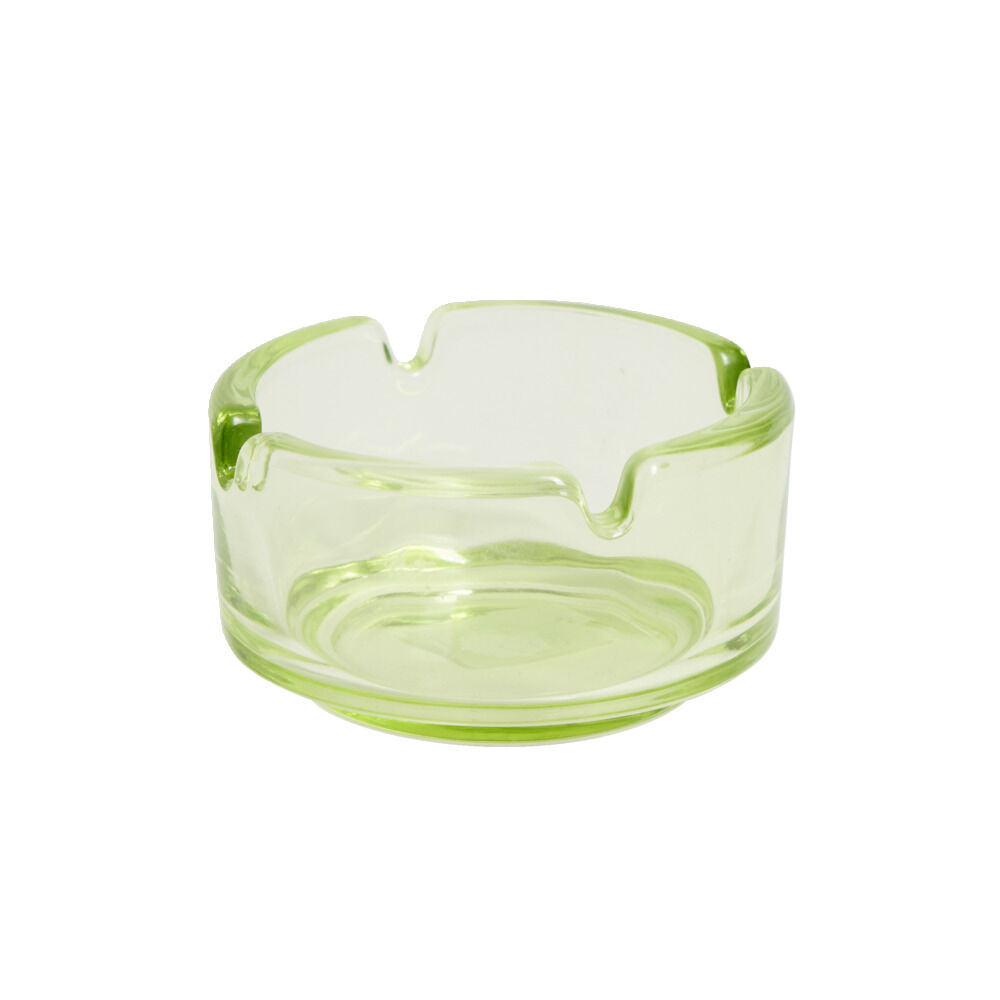 Cendrier en verre Ø7,2xH3,6cm - 6 modèles