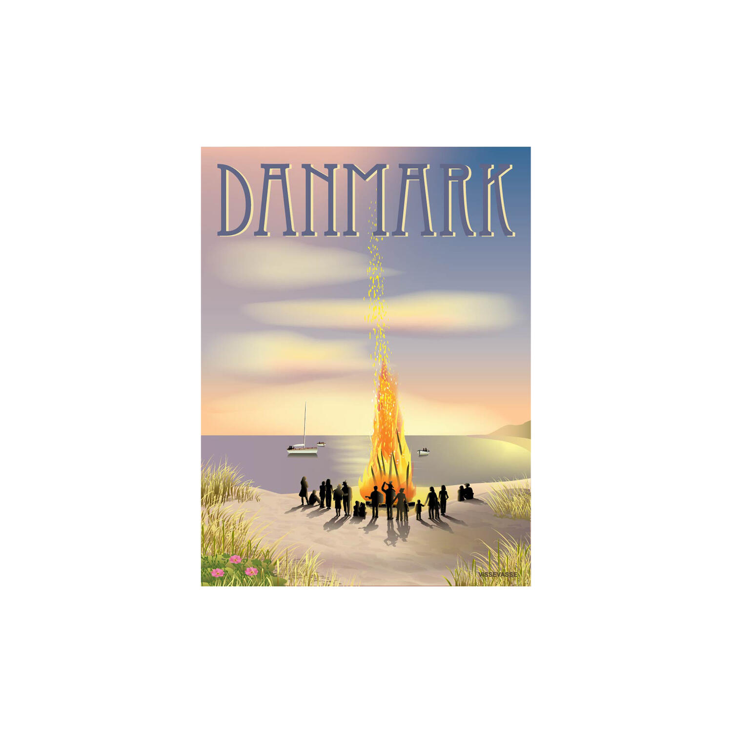 Denmark Sankt Hans plakat