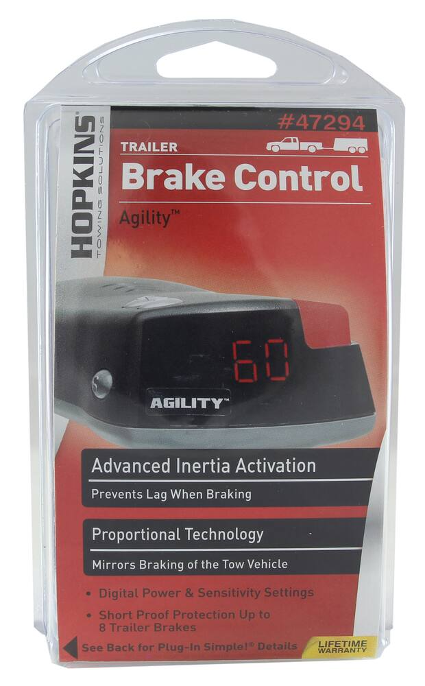 Hopkins Towing Solution Agility Proportional Digital Brake Control with Quick Connect