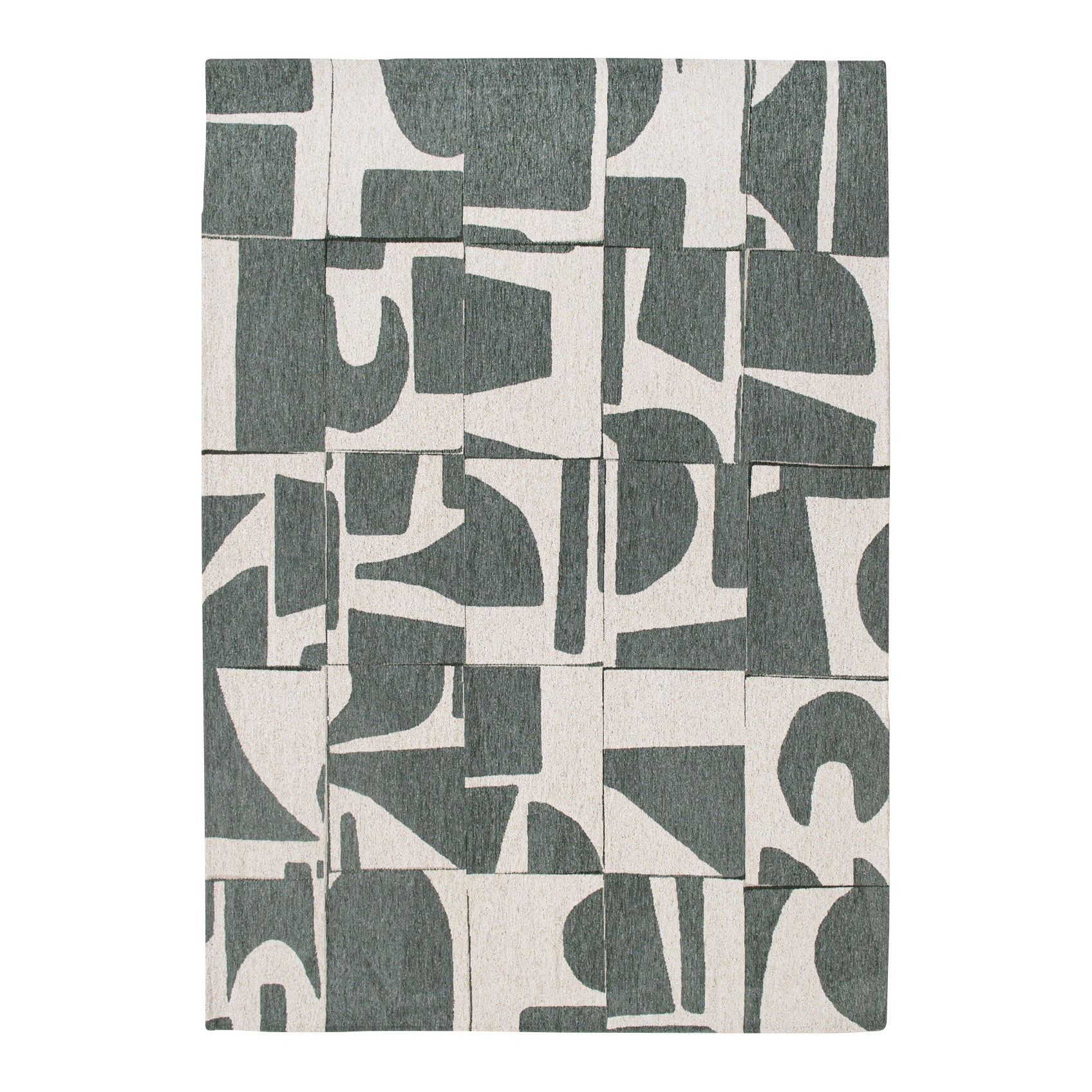 Louis de Poortere Craft Papercut Vloerkleed 80 x 150 cm - Sea Spray