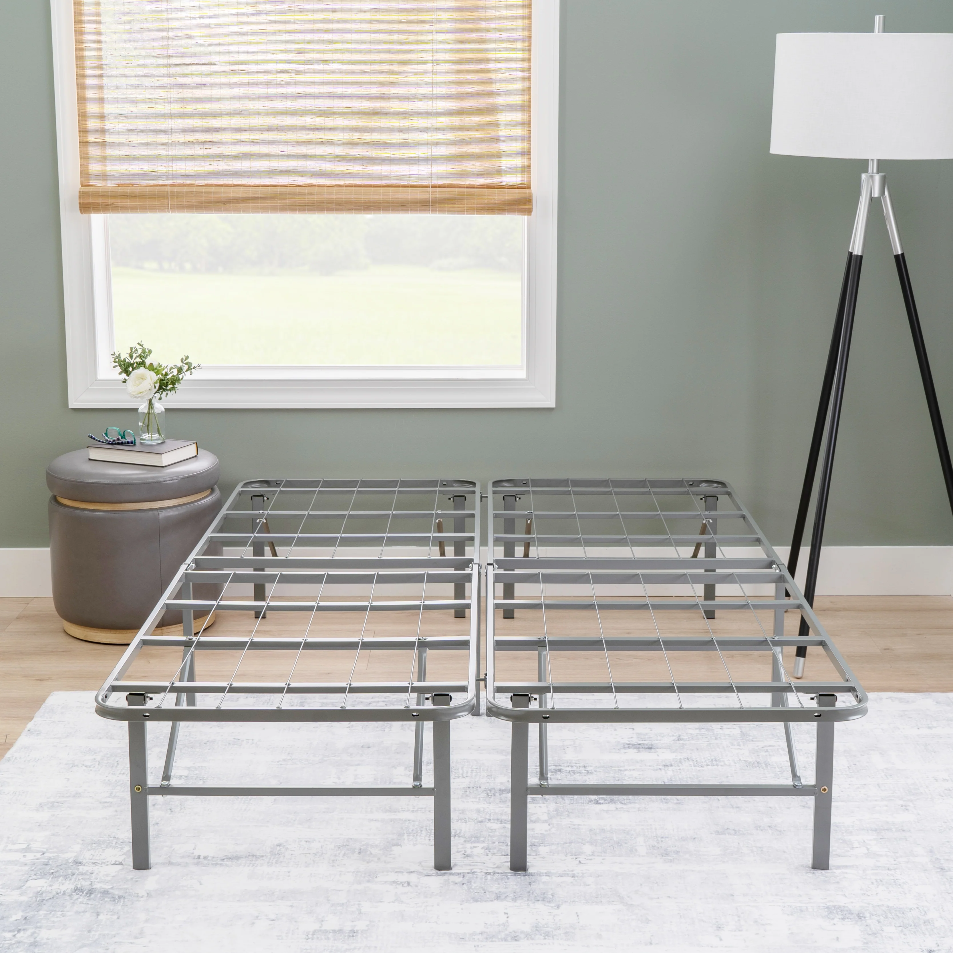 Bibury Metal Folding Platform Bed Frame