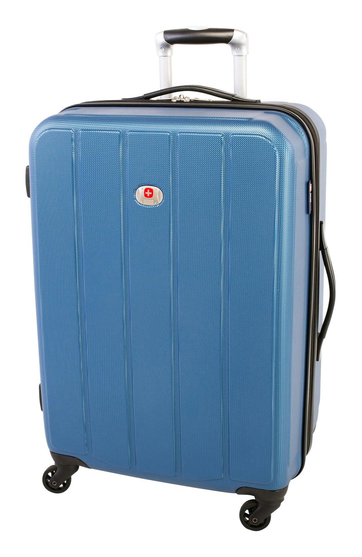 Swiss Alps Expandable Hardside Spinner Wheel Travel Luggage Suitcase, 24-in