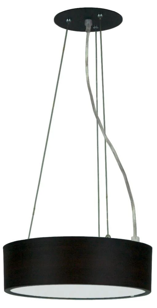 Lampa wisząca ZIGO wenge LED 1x16W Zimna biel 1000lm Candellux