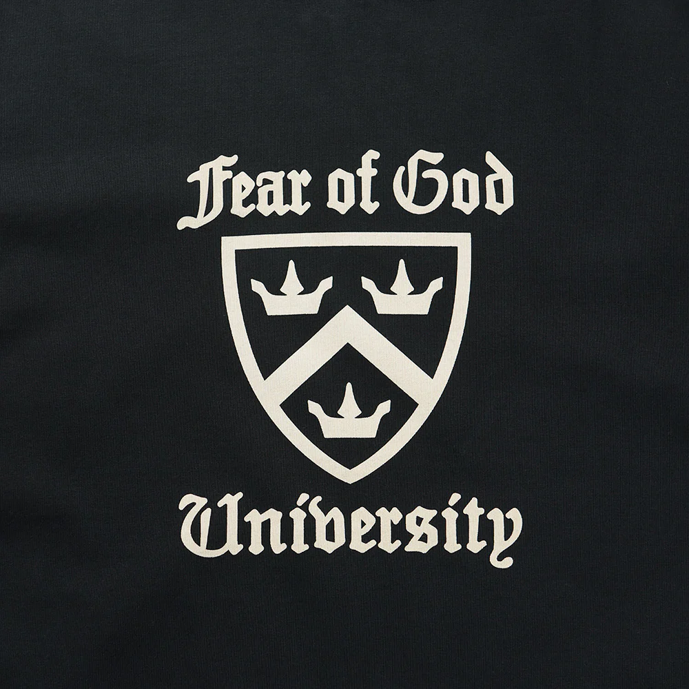 Fear Of God Essentials Heavy Crewneck Tee - Black