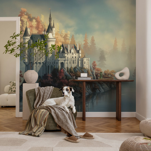 Samoprzylepna tapeta Bajkowy zamek 104x70 Wallfluent