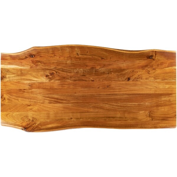Simone Hand Crafted Wood Dining Table - 30"H x 82"W x 38"D