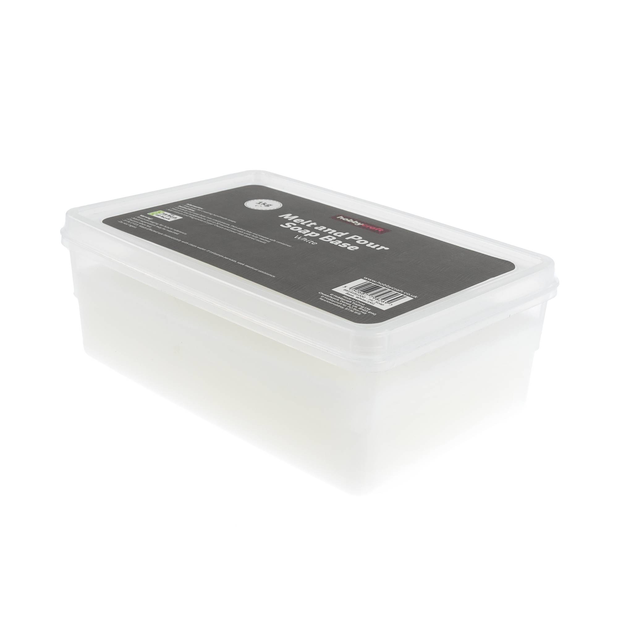 White Melt and Pour Soap Base 1kg