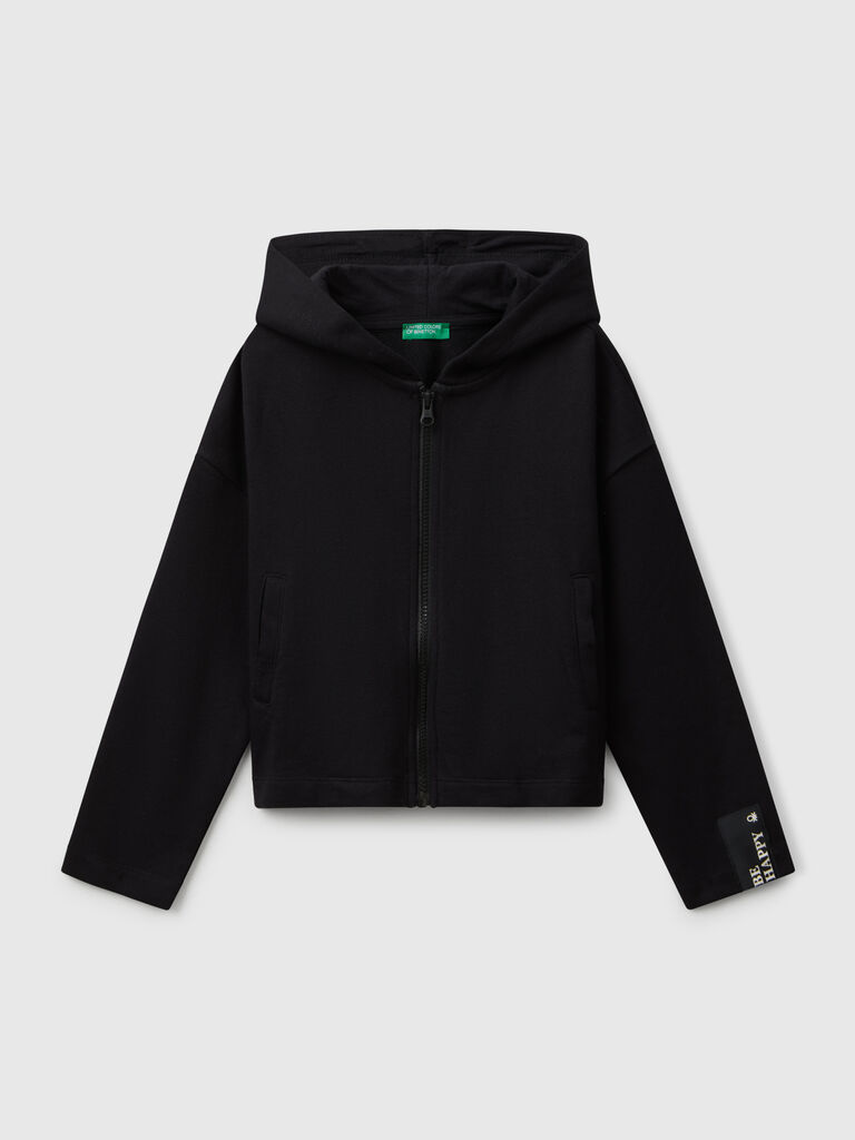 Zip-up hoodie