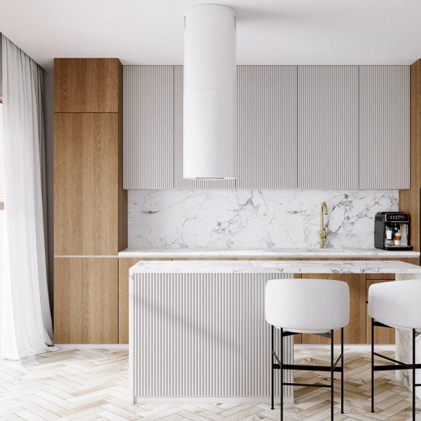 LOBELIO ISOLA 39.1 WHITE Okap kuchenny