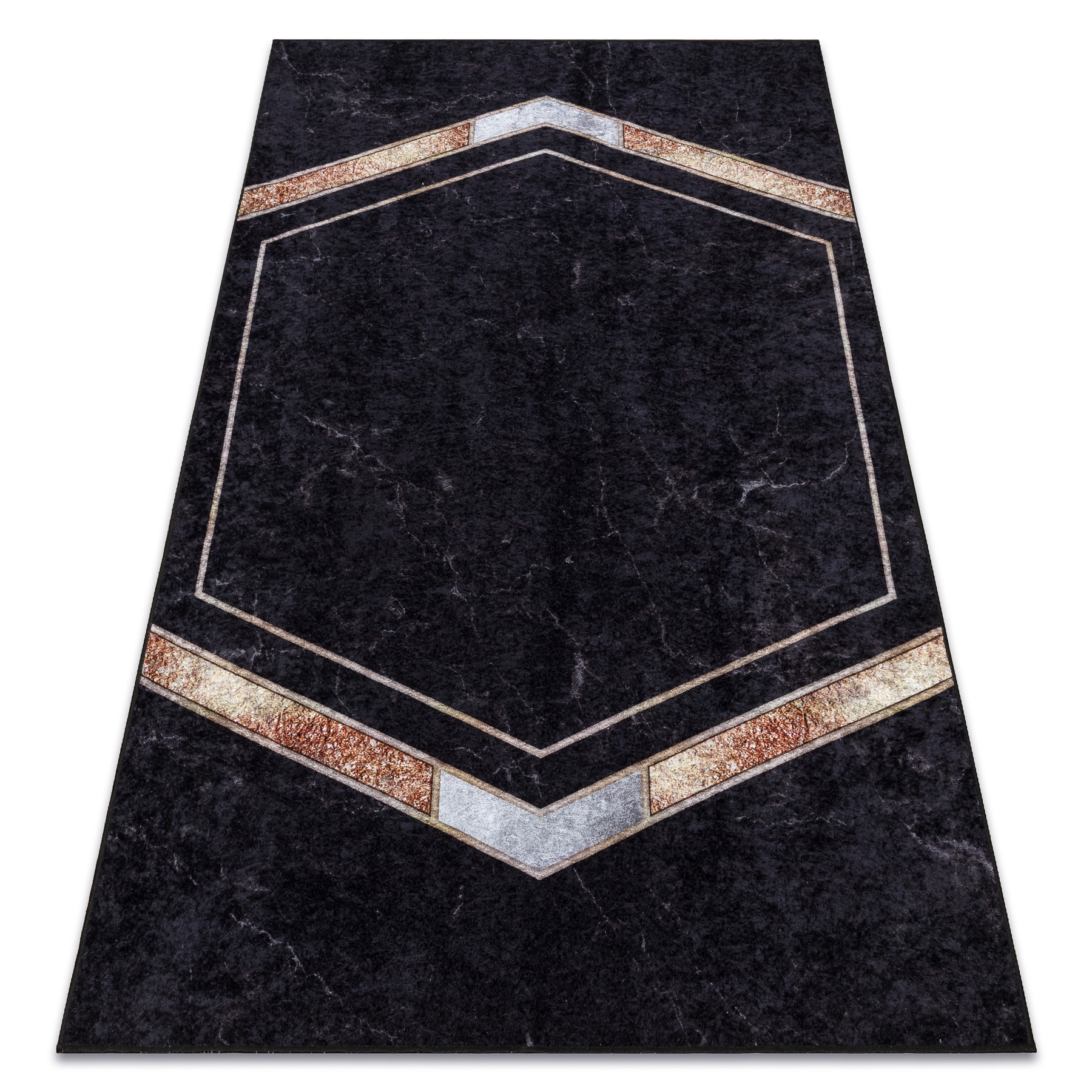 Dywan do prania MIRO 52025.802 Marmur, geometryczny 80x150 cm