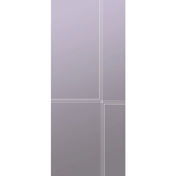 Glasdrehtür »NOVA 610«, glänzend