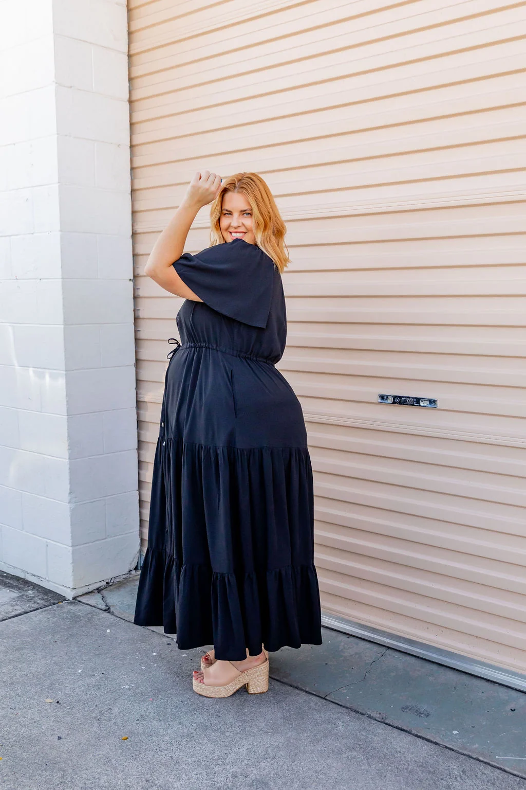 Bonnie Maxi Dress in Black