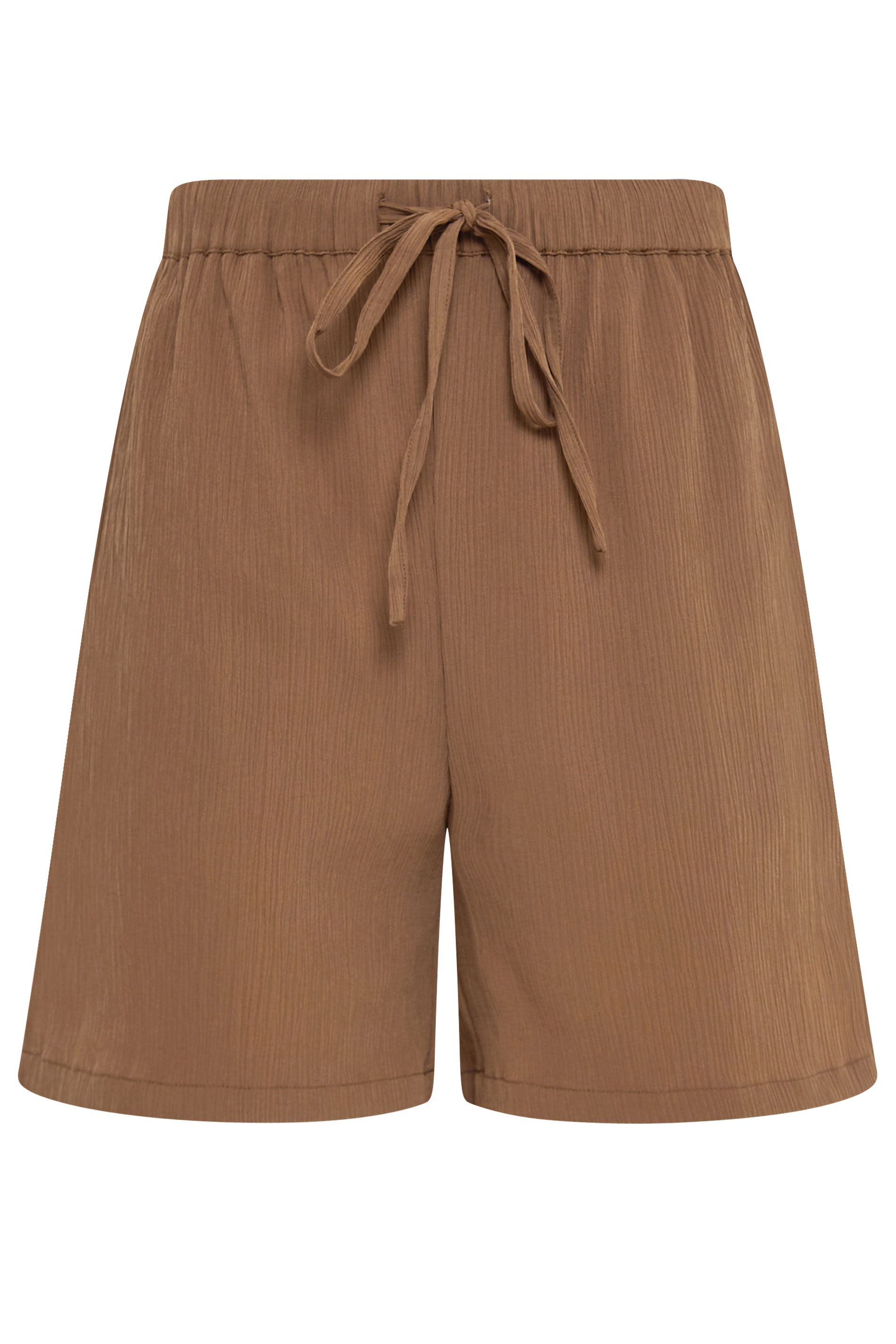 Long Tall Sally Tall Tie Waist Textured Shorts