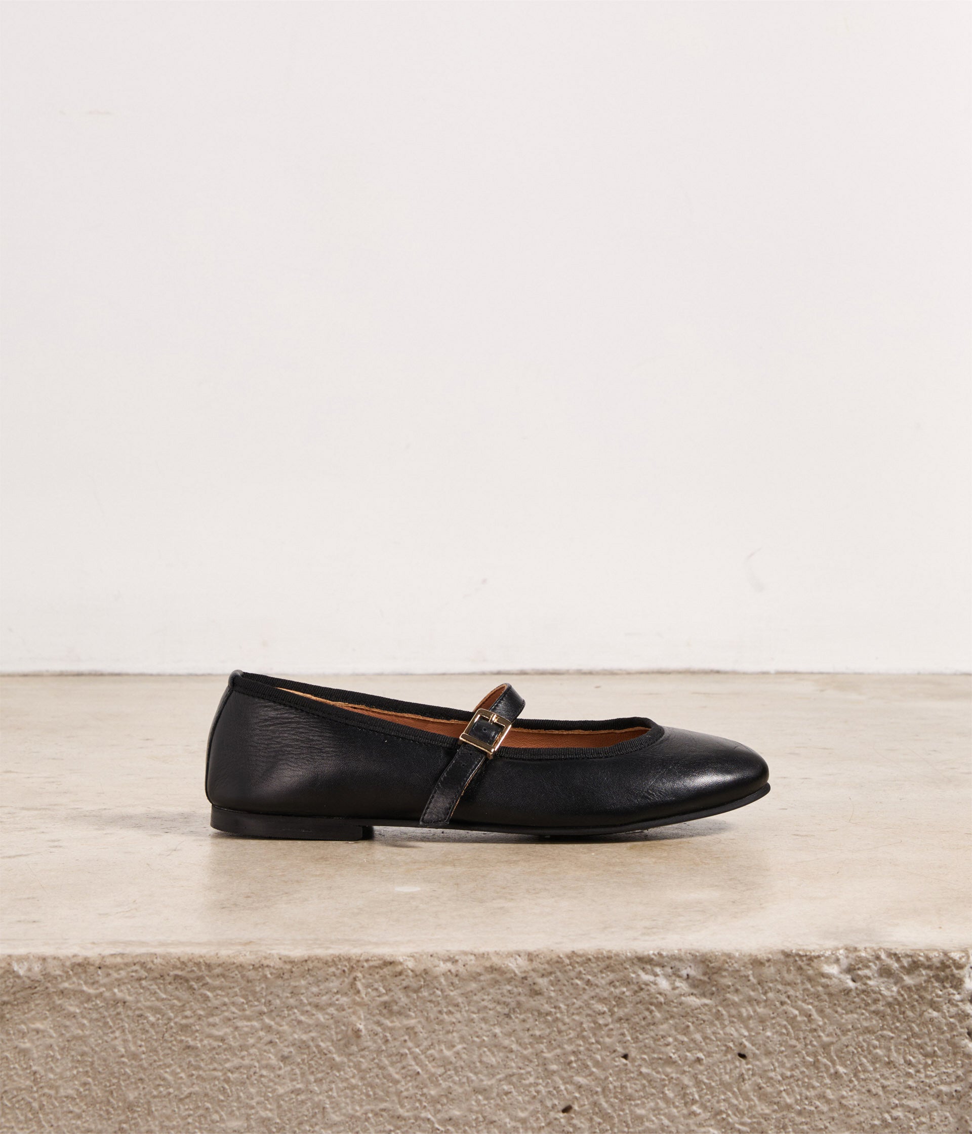 Ballerines souples noires Smooth