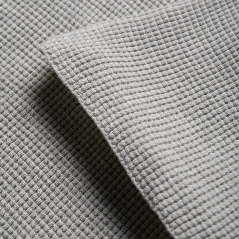 Fear Of God Essentials Waffle Tee - Heather Stone