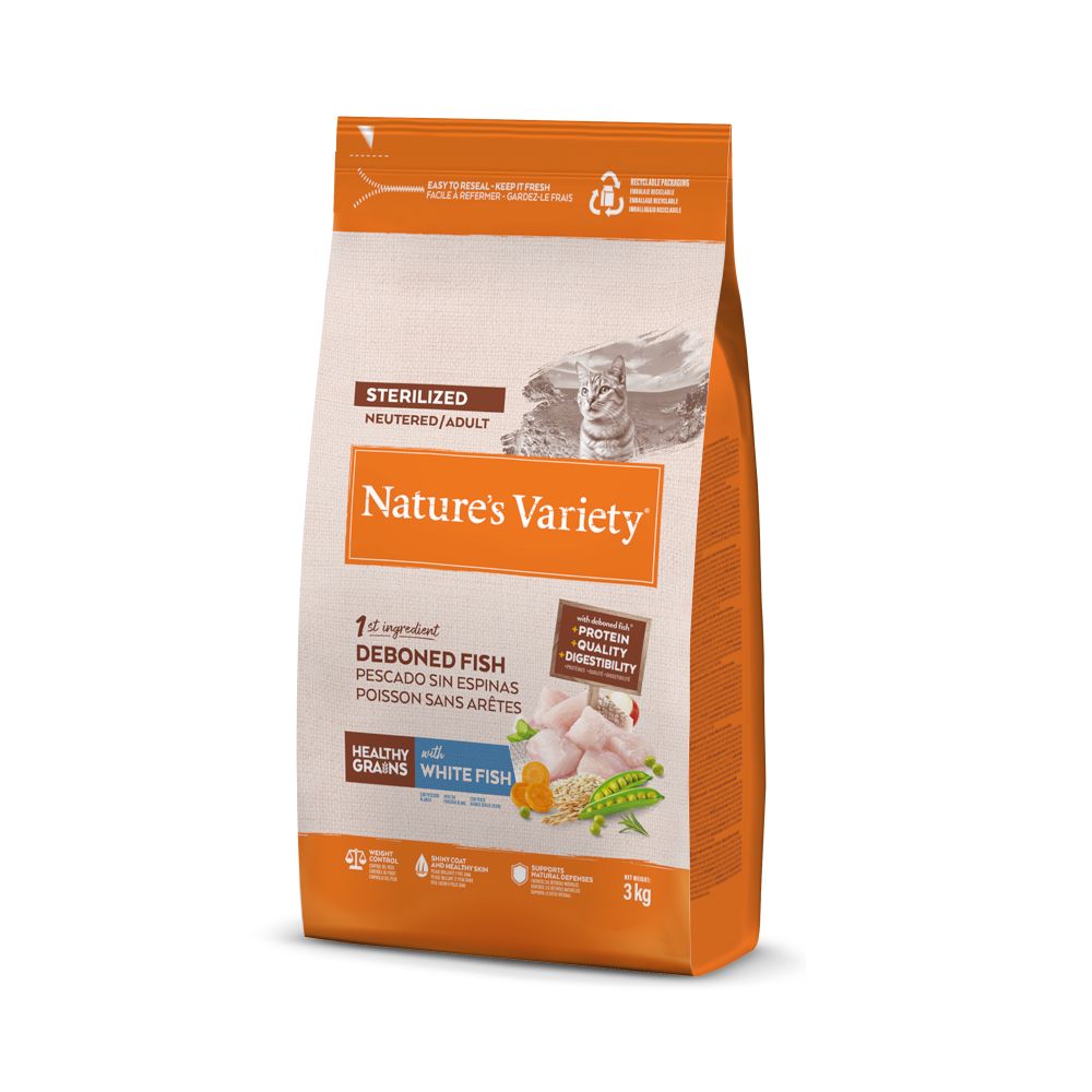 Nature's Variety Healthy Grains Sterilised Whitefish