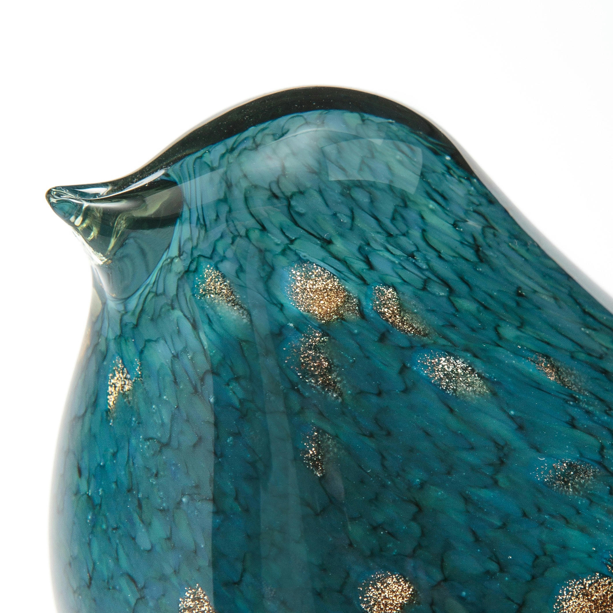 Oiseau décoratif en verre Abby