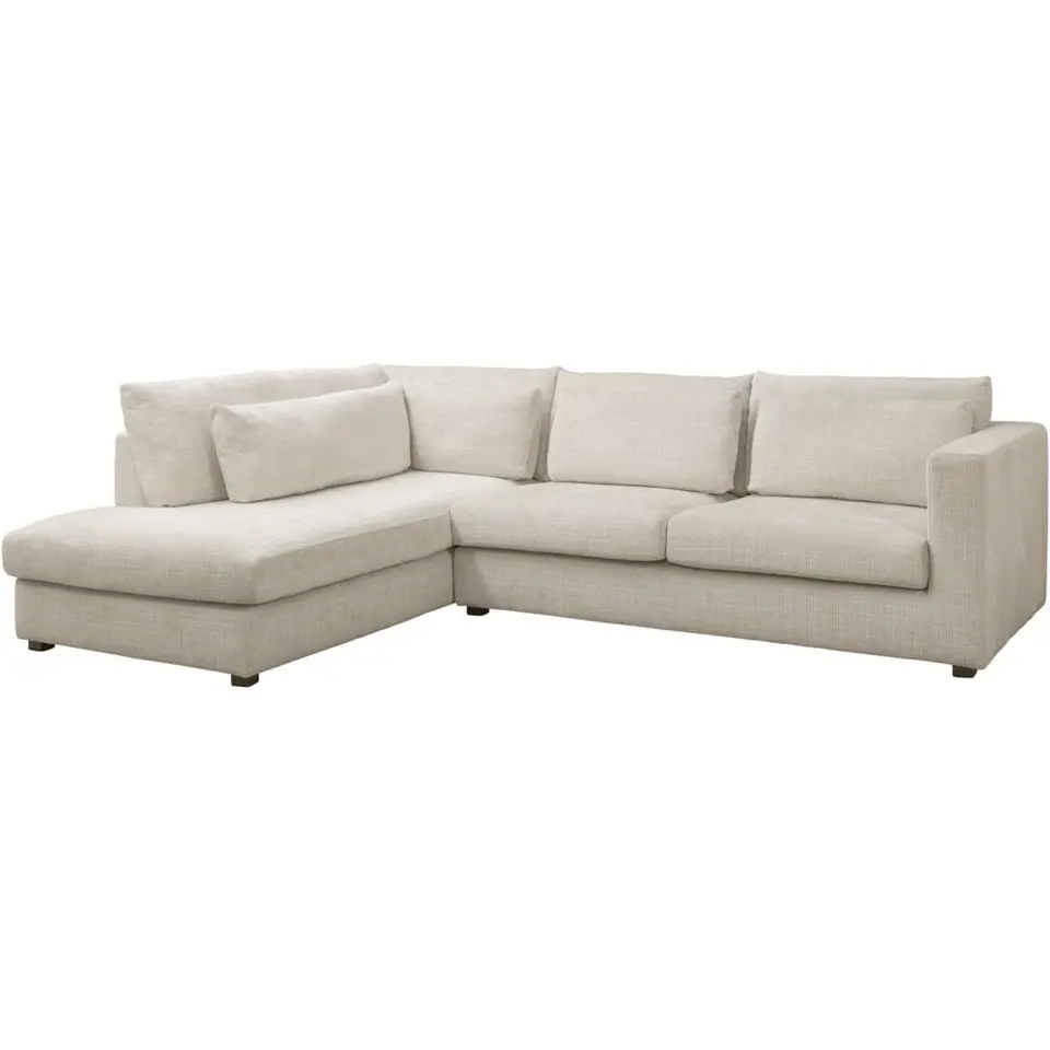 Hoekbank Chelsea links - Cyclamen - off-white