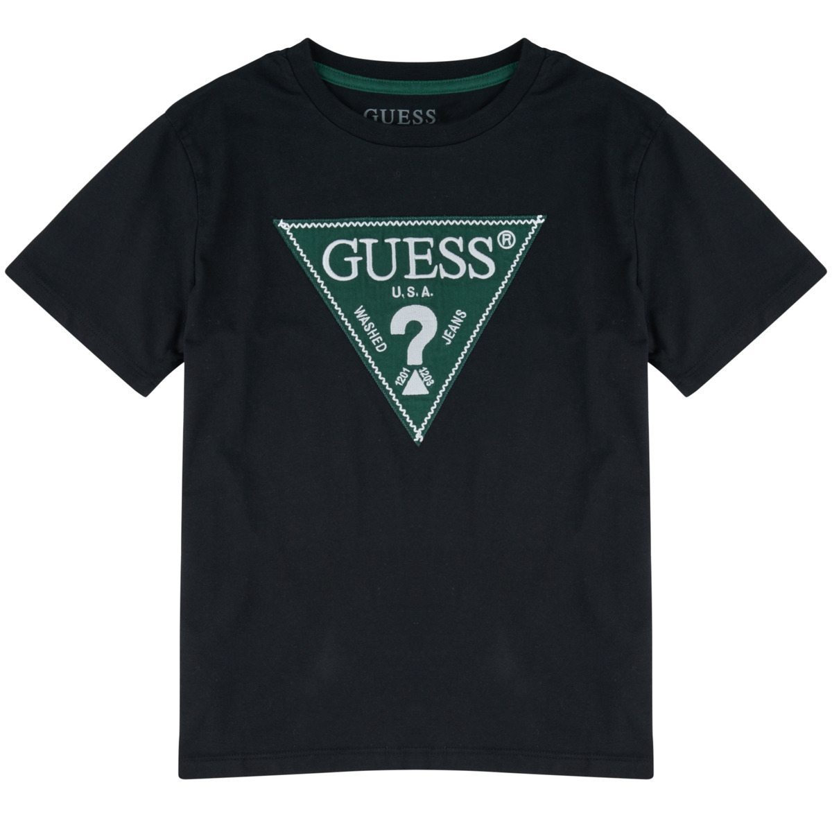 Guess - ORGANIC COTTON JERSEY - Black