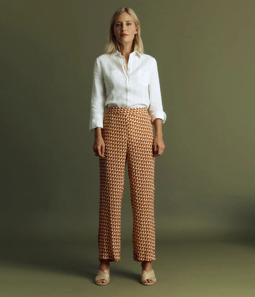 Pantalon fluide imprimé PANDORE/85279/580