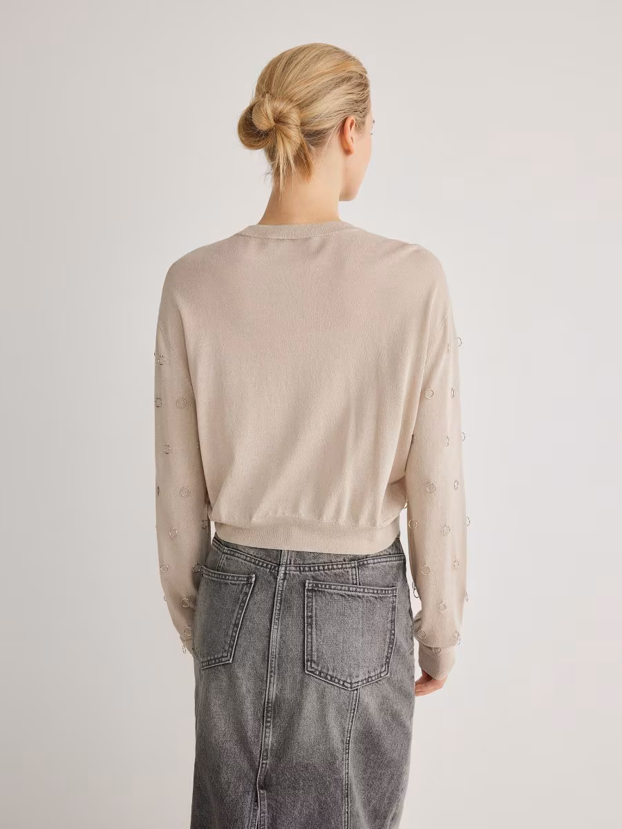 Jumper With Metal Detailing