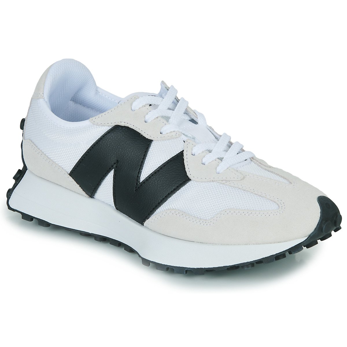 New Balance - 327 - White / Beige / Black