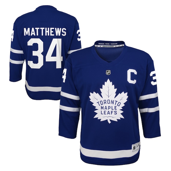 Auston Matthews Toronto Maple Leafs Toddler Replica Player Jersey - Royal