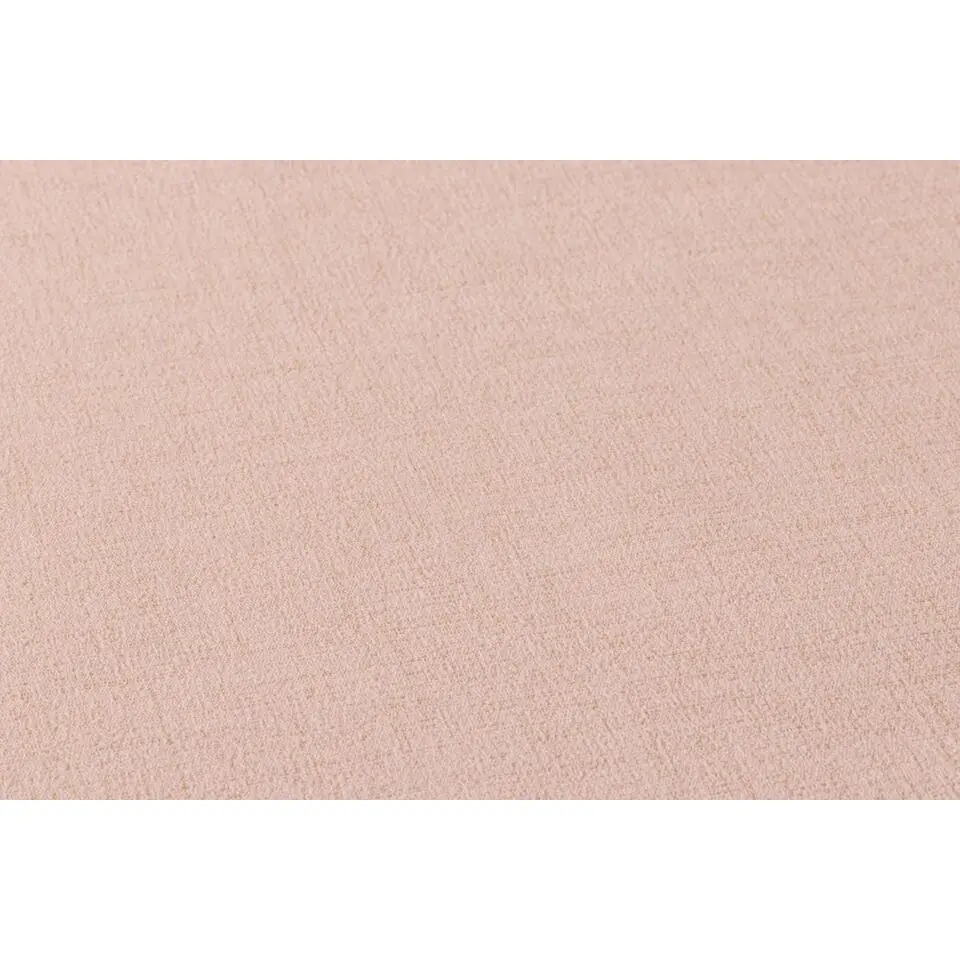 Livingwalls behang linnenstructuur zacht roze - 53 cm x 10.05 m