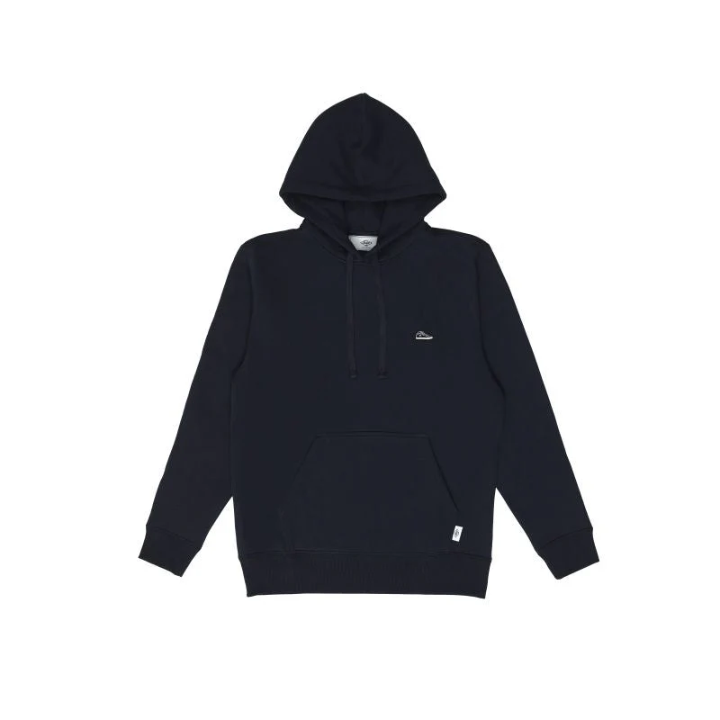 Sanjo K100 Patch Hoodie // Navy