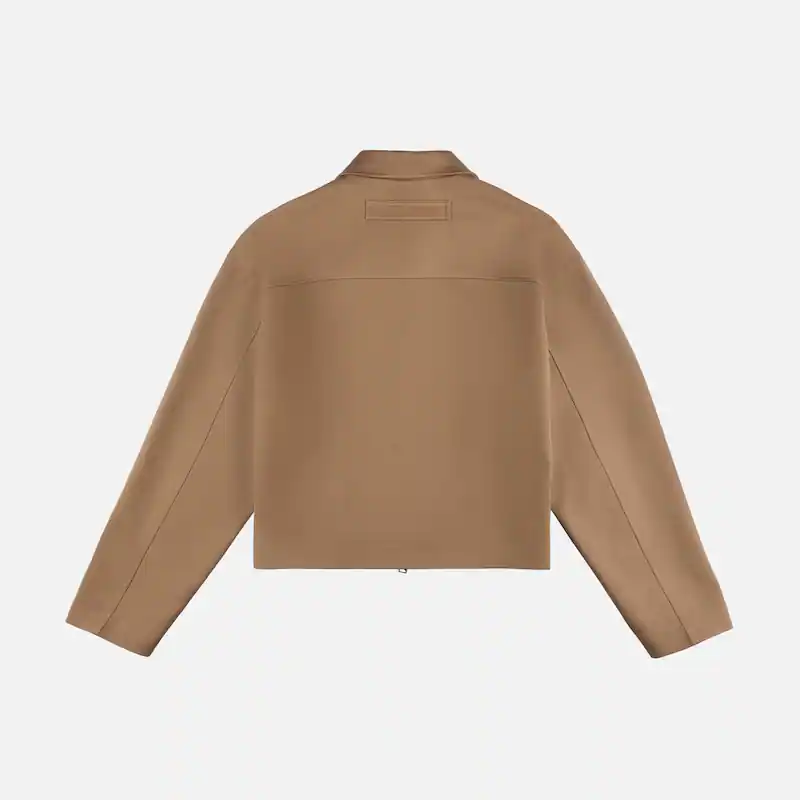 Jacket in cotton gabardine