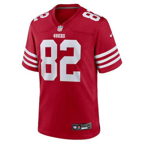 Ross Dwelley San Francisco 49ers Nike Team Game Jersey -  Scarlet