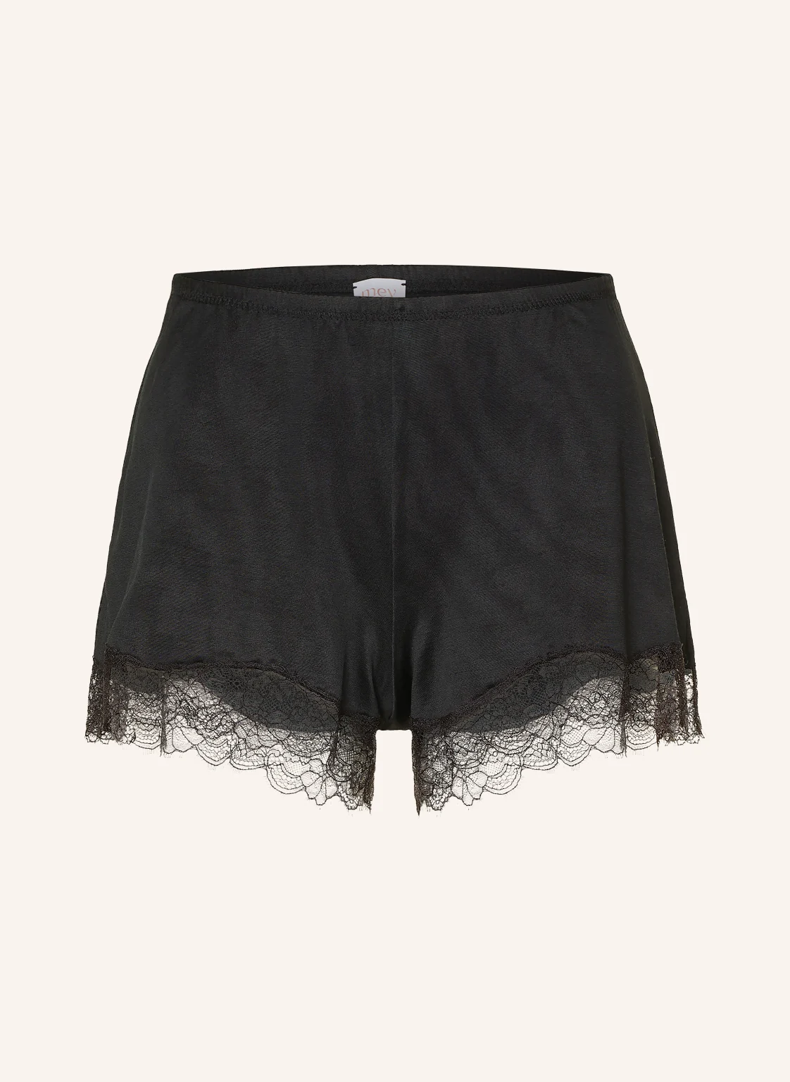 mey Schlafshorts Serie PURE SHINE LACE