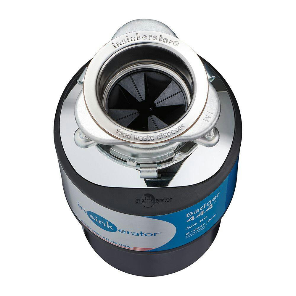 Insinkerator Badger® 444 3/4-HP Countinuous Feed Food Waste Disposer
