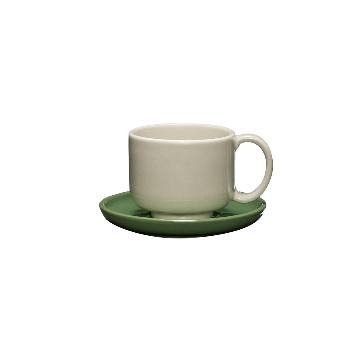 Hübsch kopje/schoteltje Amare - steenpoeder - ø9xh6, ø13xh3cm