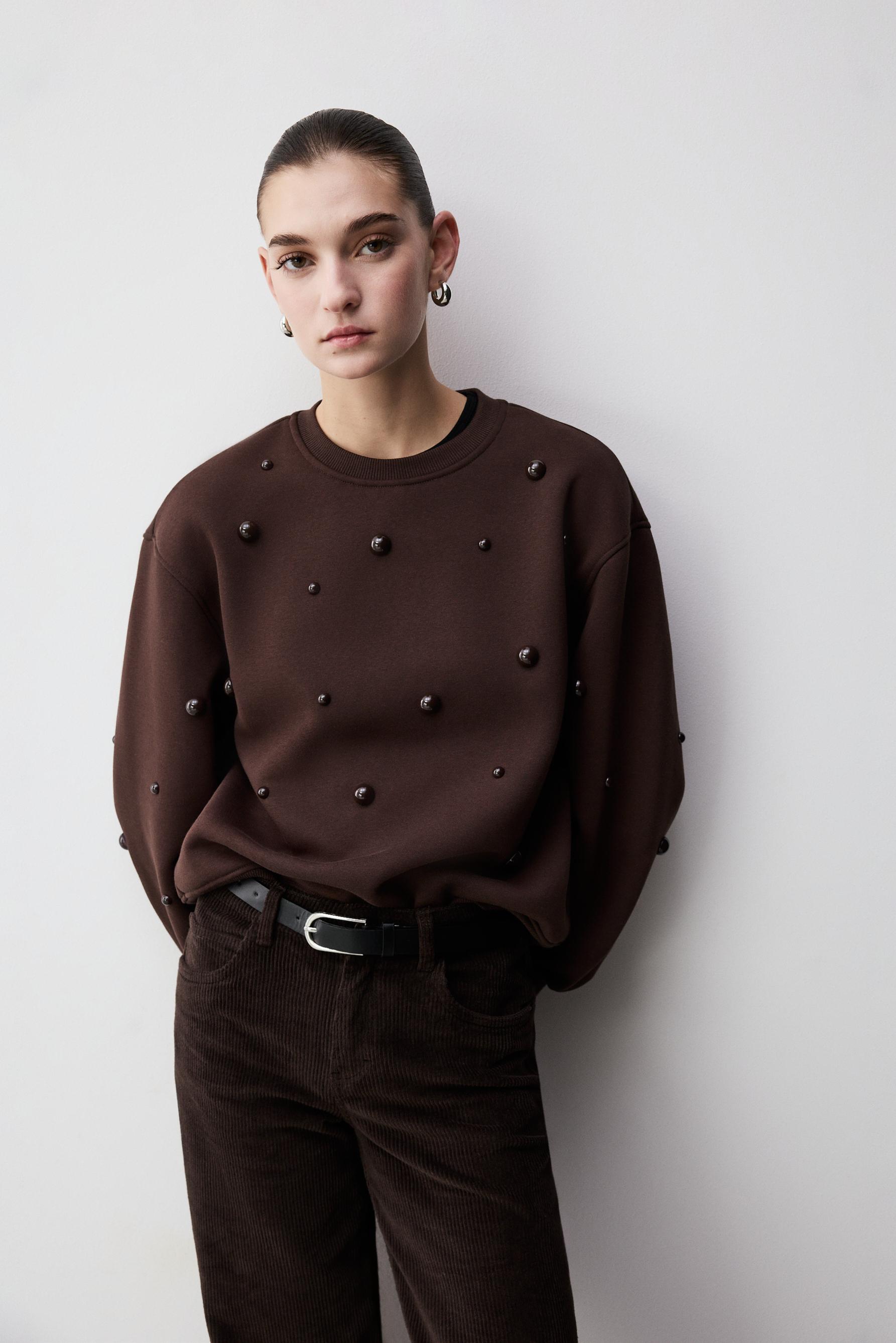 Sudadera apliques