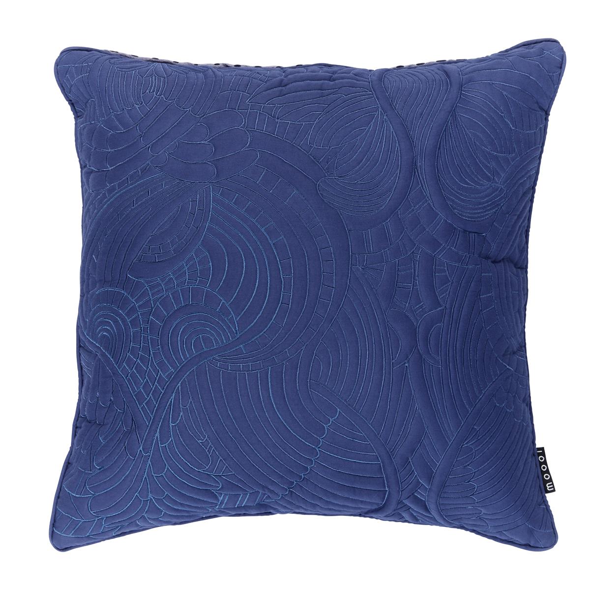 MOOOI decoratiekussen Dodo Pavone - 50x50 / 20x20 Inch cm - blauw