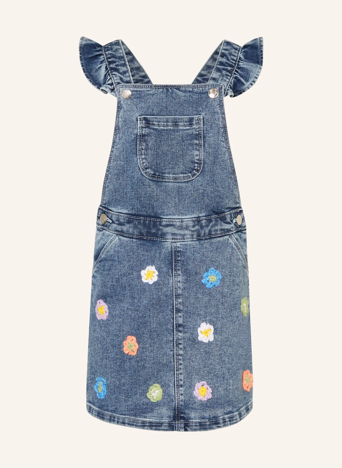 s.Oliver RED Jeanskleid mit Stickereien