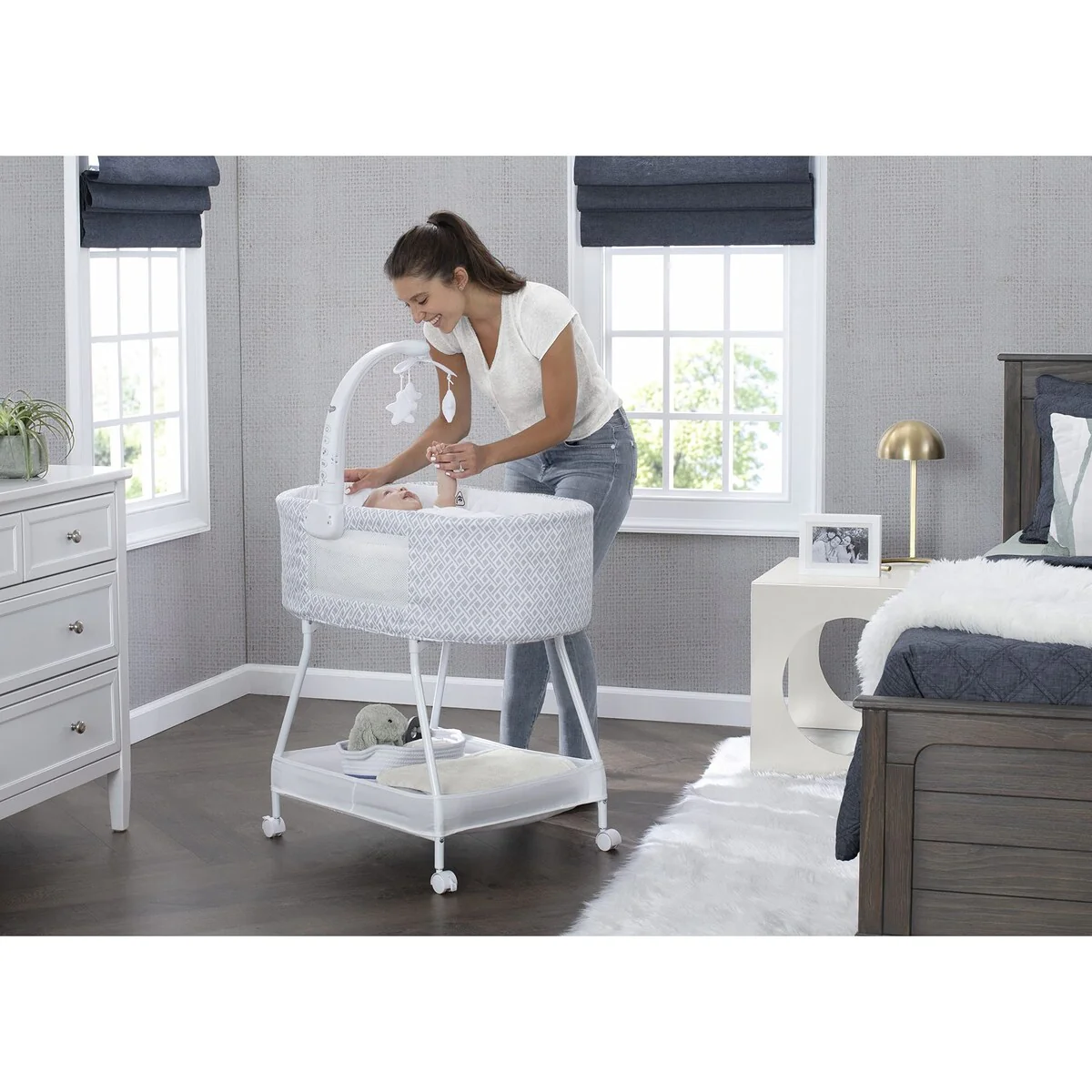 Sweet Slumber Bassinet, Garden Path Sweet Slumber Bassinet, Garden Path