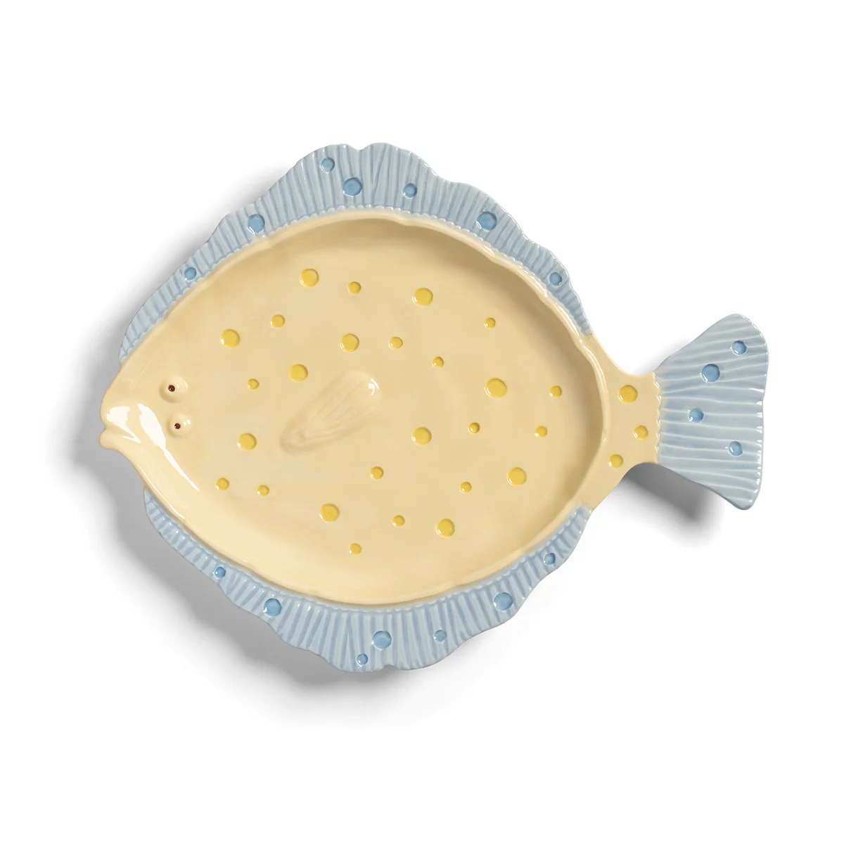 &klevering - Plaice Servierplatte, 37 x 29,5 cm, mehrfarbig