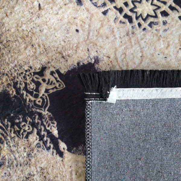 Dywan BLACK and GOLD 07 160 x 220 cm czarny