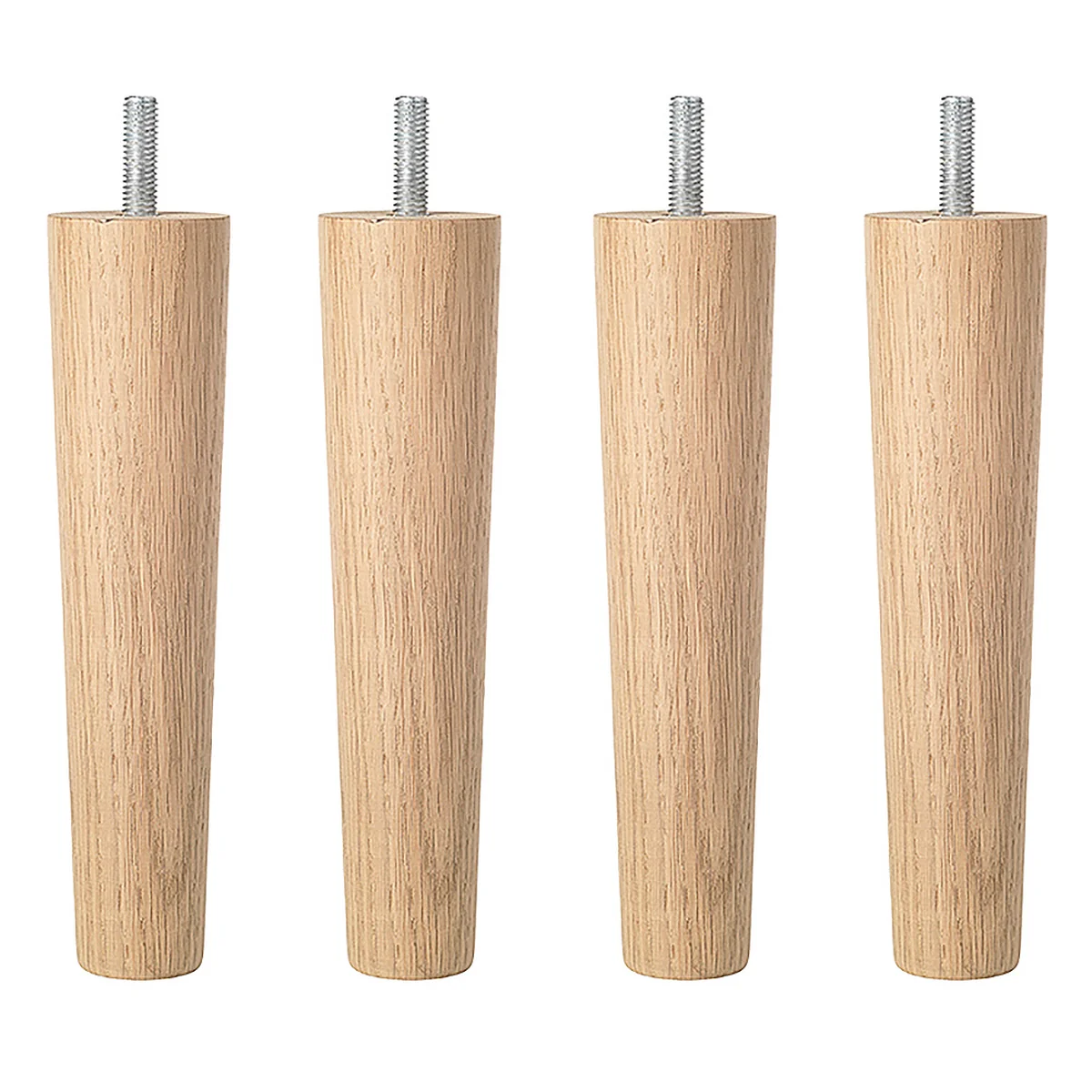 Broste Copenhagen - Ersatz/Zubehör: Beine für Wind / Air / Ocean, Eiche natur (4er-Set)