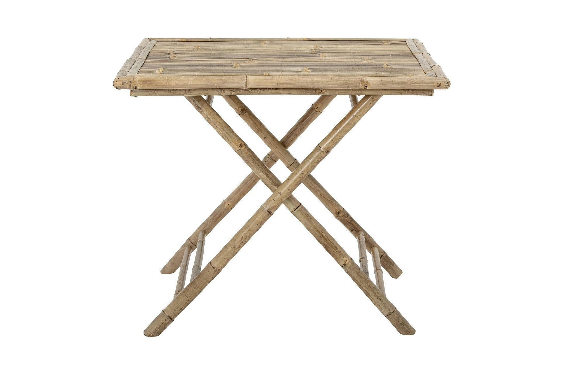 SOLE - Table de repas en bambou beige 2/4 personnes